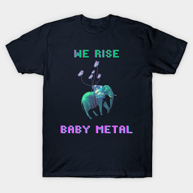WE RISE - Baby Metal T-Shirt by aisah3dolar